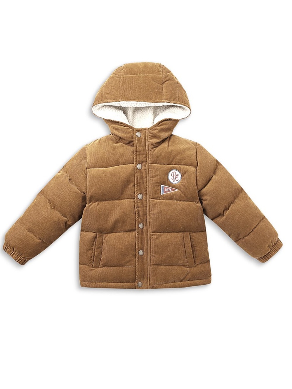 NWT Rylee + Cru Boys' Cord Puffer Jacket 6/7